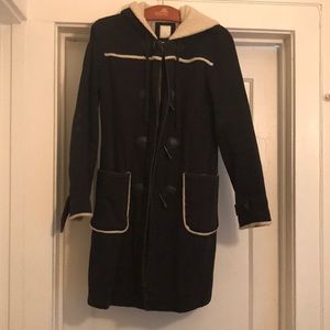 Amazing Urban Outfitters Toggle Coat with Hood